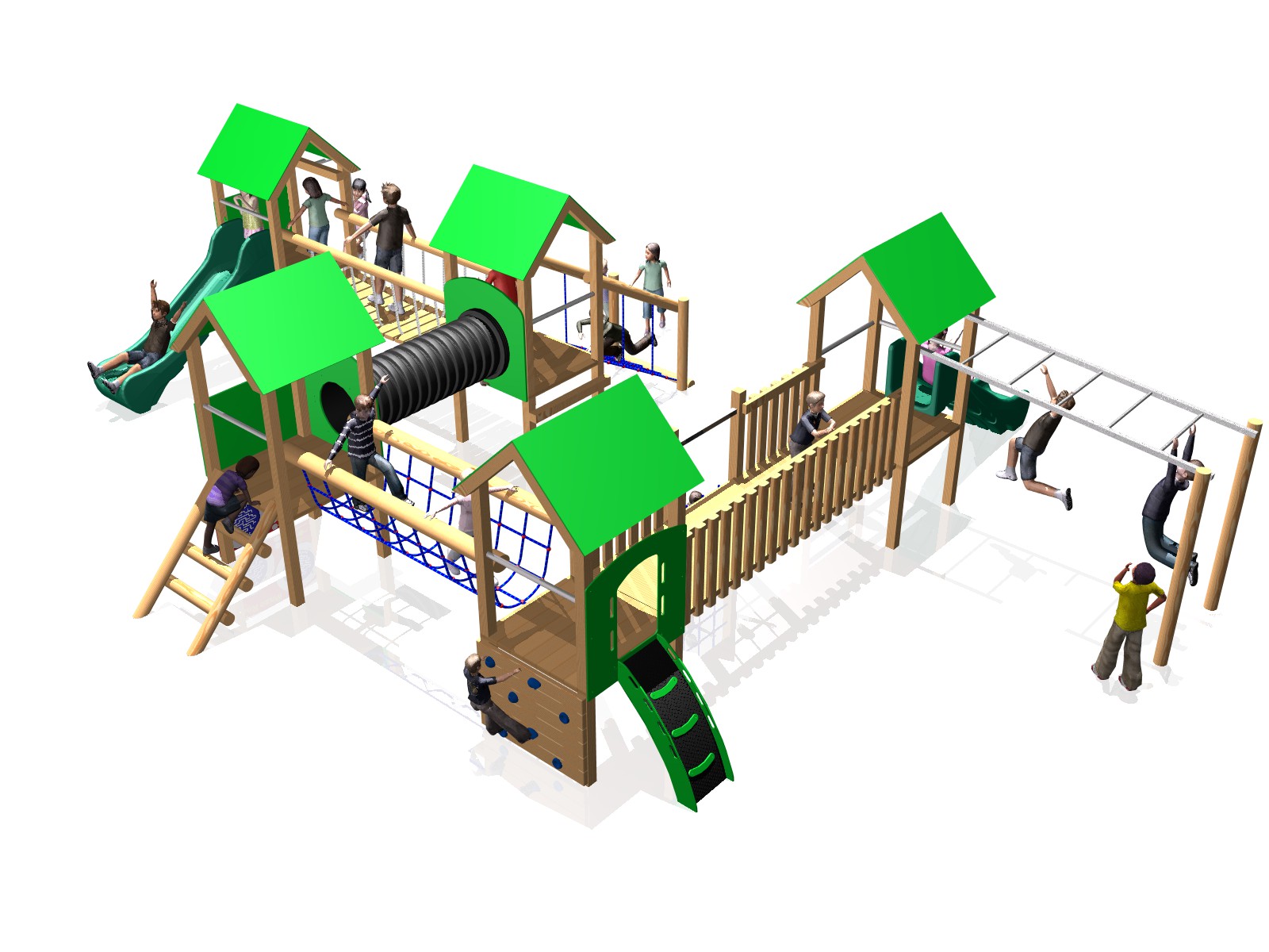 5-Tower Activity Centre - timber 2026 5-Tower Activity Centre - timber 2026