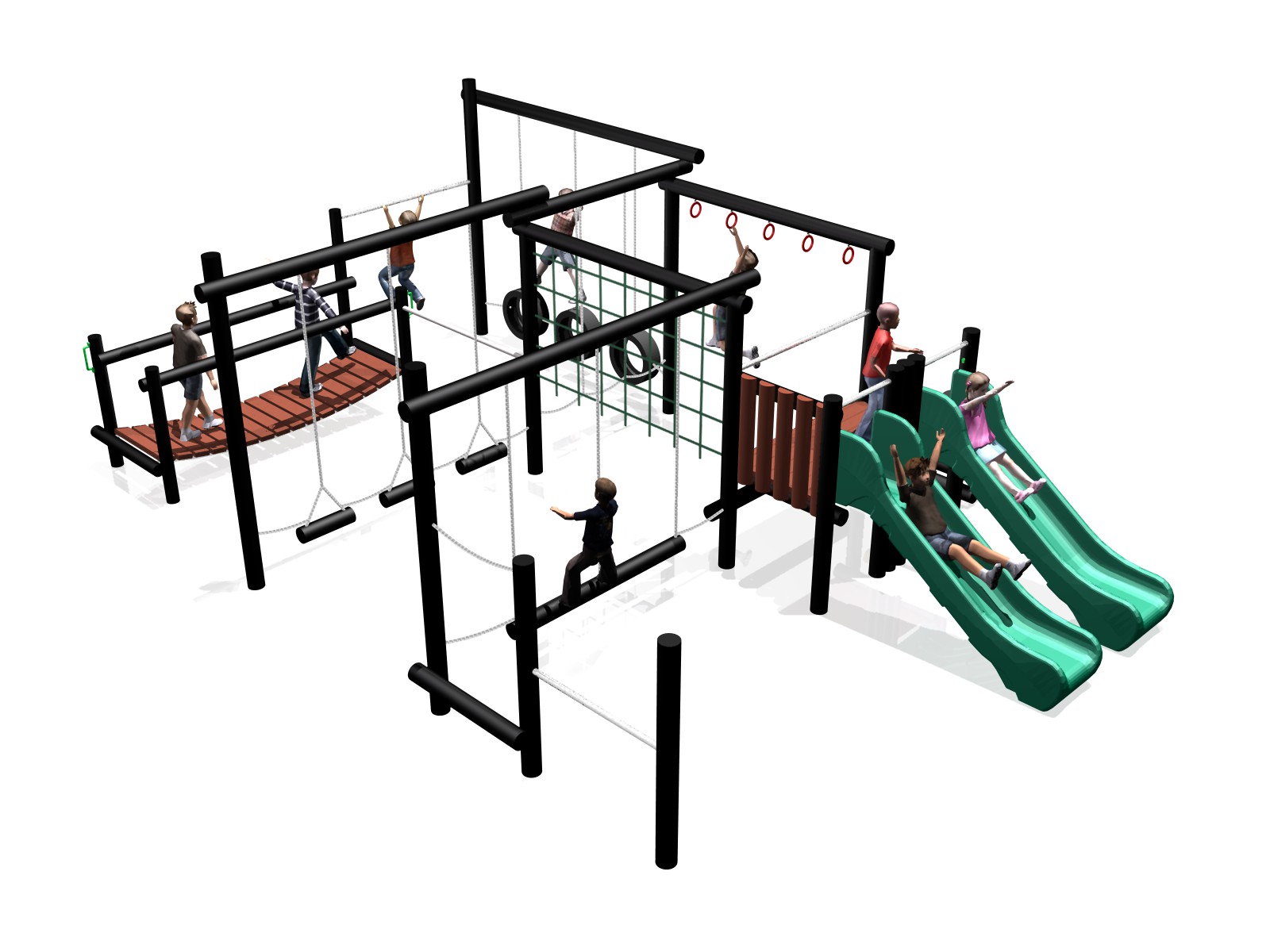 All-Play 3 High Level - Recycled Plastic All-Play 3 High Level - Recycled Plastic
