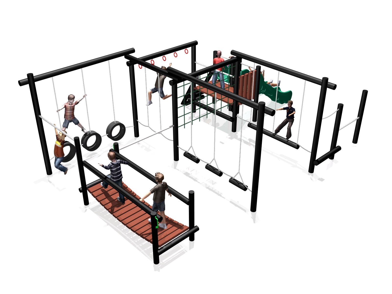All-Play 3 High Level - Recycled Plastic All-Play 3 High Level - Recycled Plastic