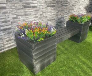Bench Planter - Recycled Plastic