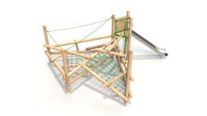 Clamber Stack 3 with Stainless Steel Slide from the Clamber Stacks® range