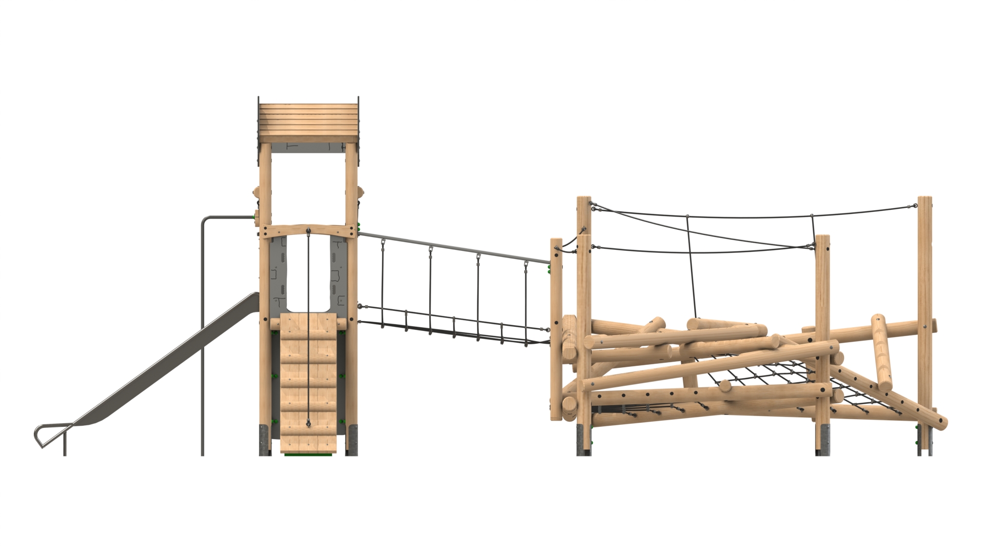 Clamber Tower 3 Double Deck Castle - Image 5 Clamber Tower 3 Double Deck Castle from the Clamber Stacks® range