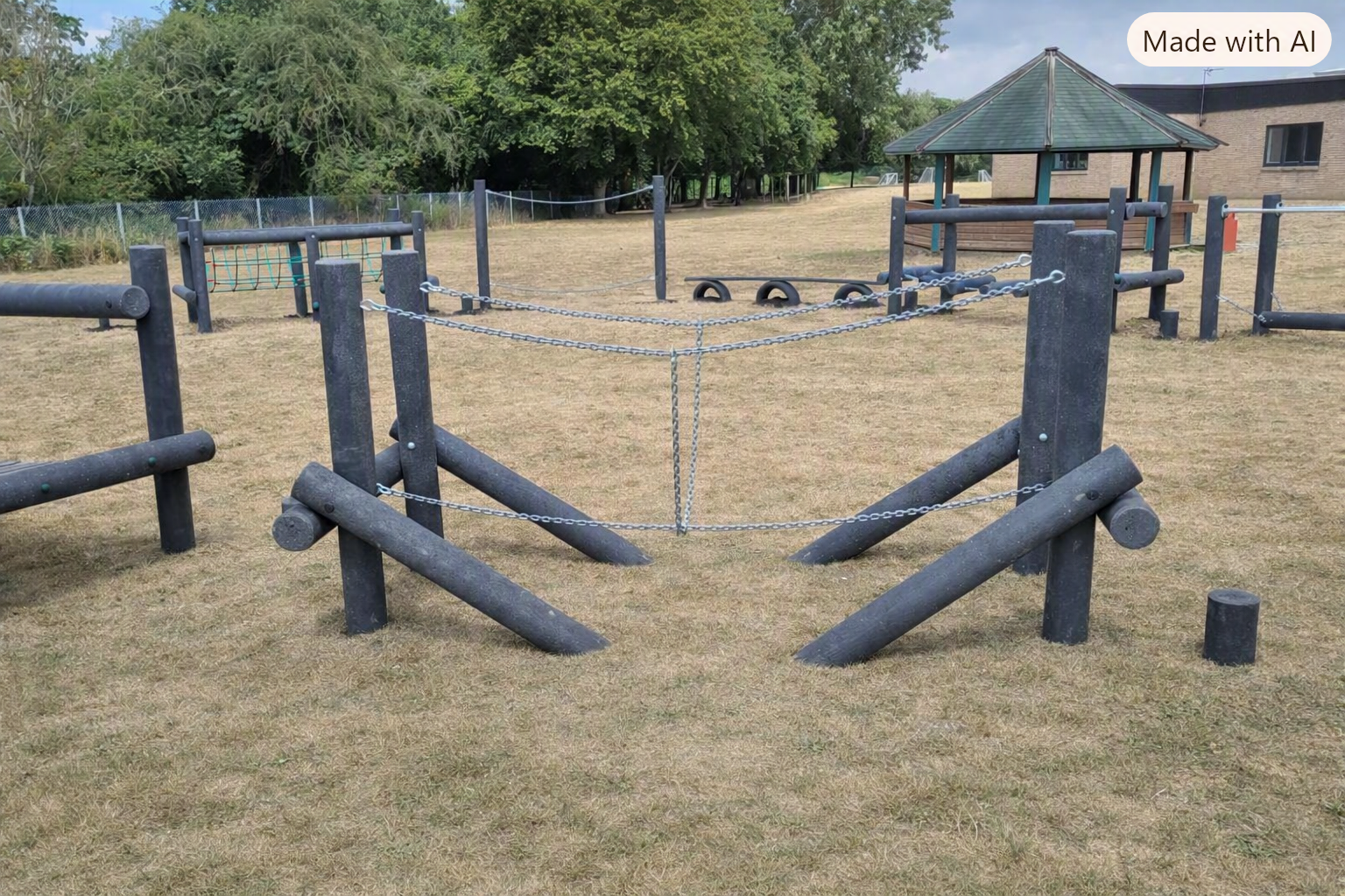 Burmese Bridge - Recycled Plastic Burmese Bridge - Recycled Plastic