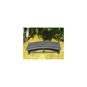 Curved Bench - Recycled Plastic