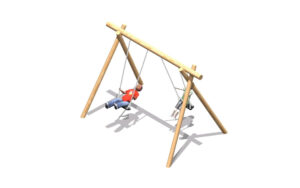 Double-Flat-Seat-Swings