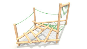 Clamber Stack Fratello timber climbing frame from the Clamber Stacks® range
