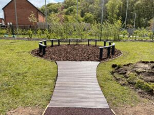Flat-Top Benches - Recycled Plastic