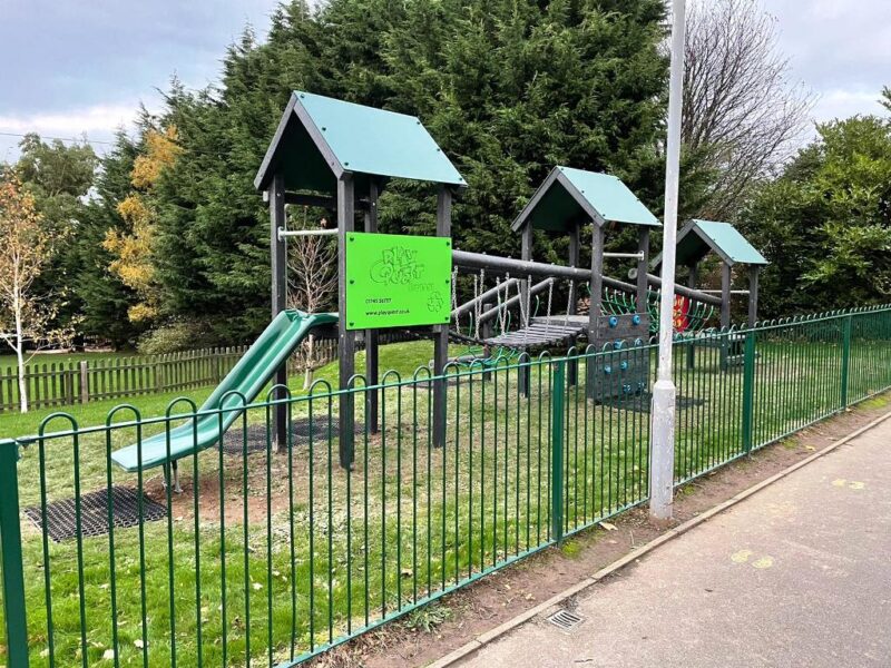 3 Tower Activity Centre Playground Equipment for Schools | PlayQuest
