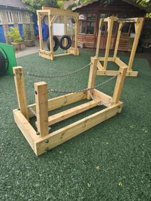 Freestanding Early Years - Wibbly Wobbly Bridge