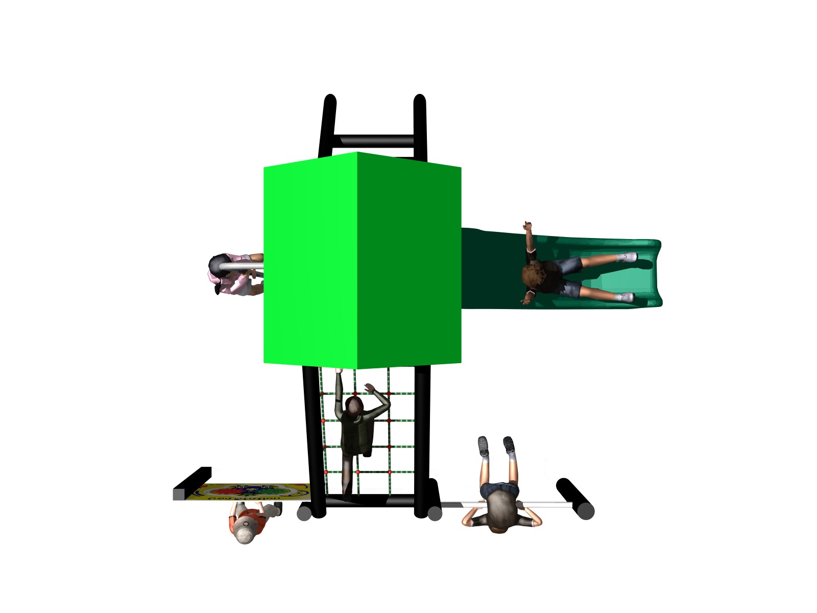 1 Tower Activity Centre 2026-Recycled Plastic 1 Tower Activity Centre 2026-Recycled Plastic