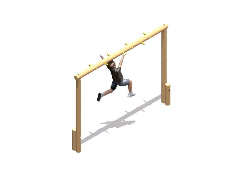 Overhead Ladder Monkey Bar - PlayQuest