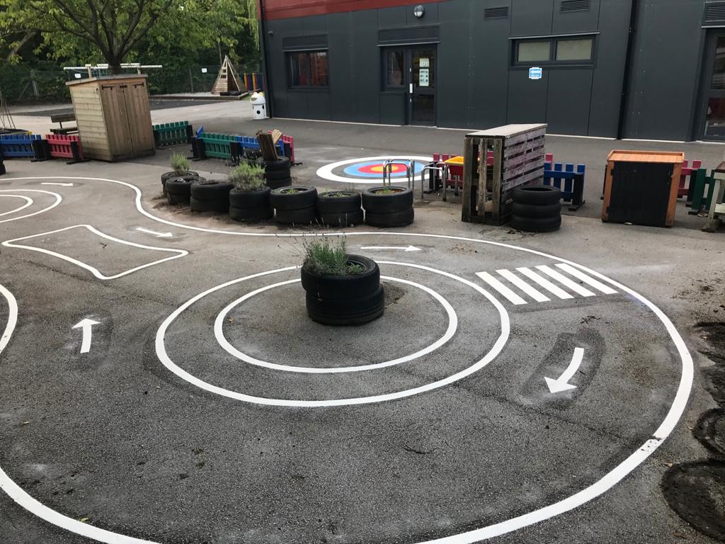 Road 2 Roadway Marking