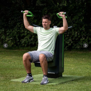 Resistance Shoulder Press