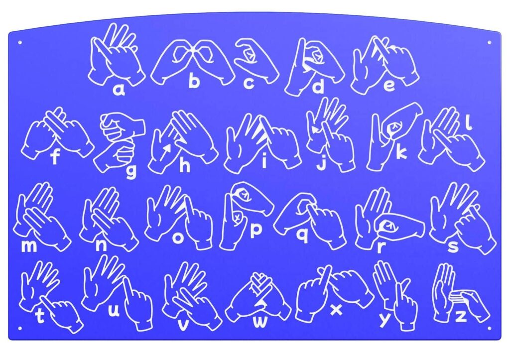Sign Alphabet UK - PlayQuest