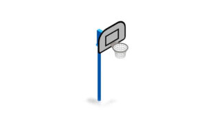 Single Basketball Goal 1