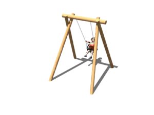Single Cradle Seat Swing 25