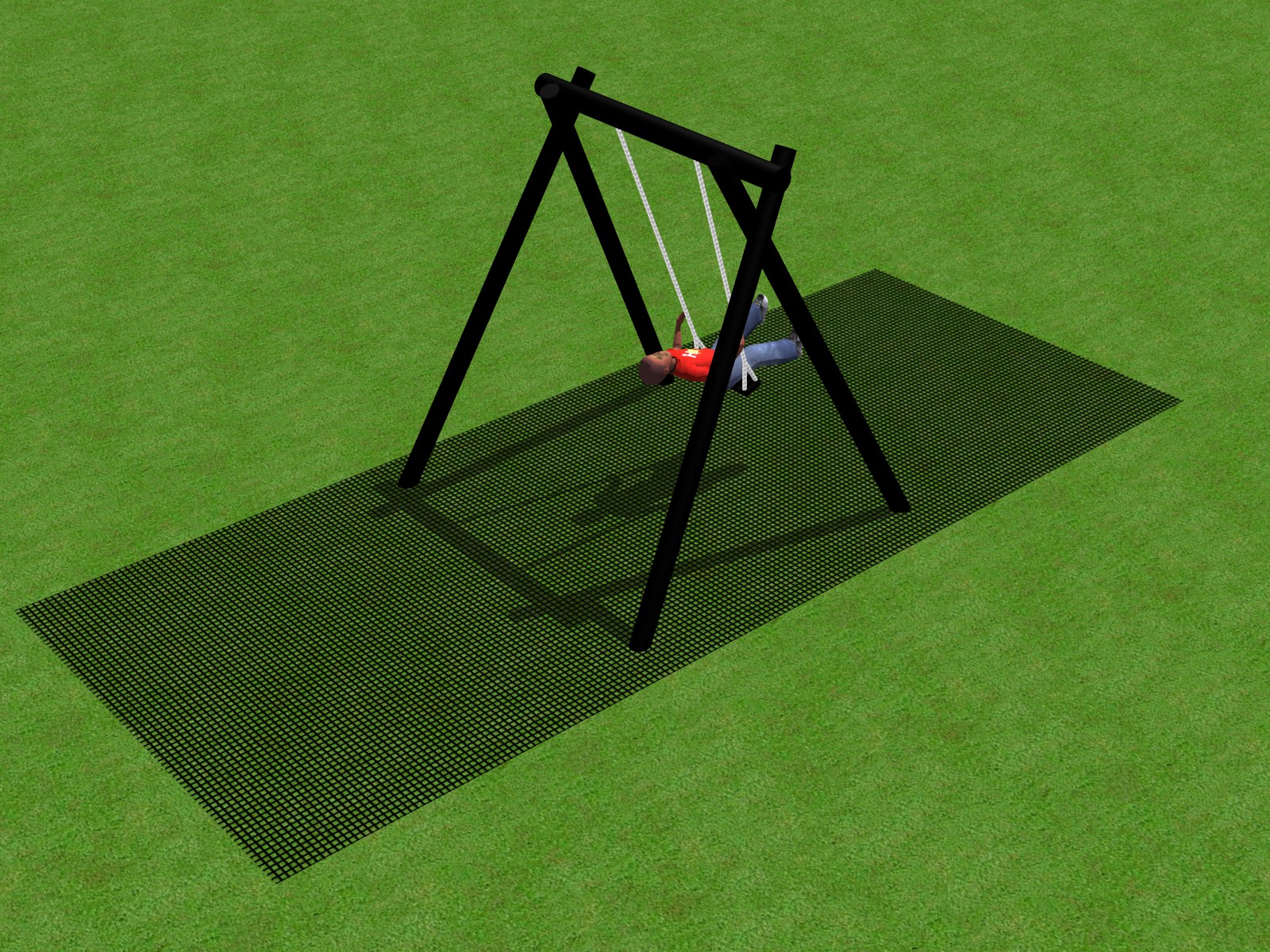 Single Flat Seat Swing 25-rp Single Flat Seat Swing 25-rp