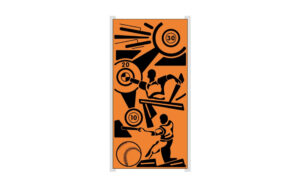 Sports Wall Panel - Rounders