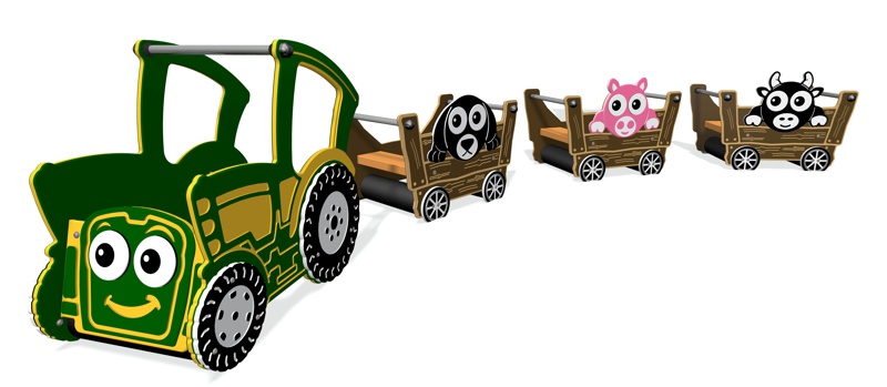 Toby the Tractor and Trailer Set 1 Toby the Tractor and Trailer Set