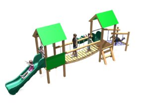 Two Tower Activity Centre - timber