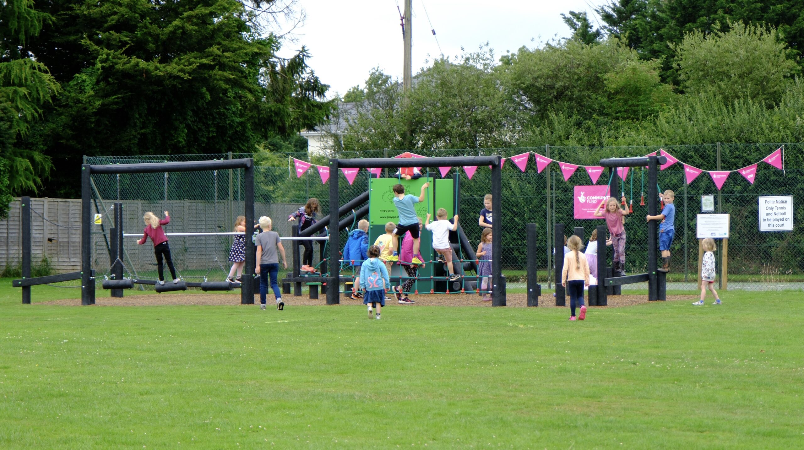 Outdoor Exercise Area - COMMERCIAL PLAYGROUND EQUIPMENT 