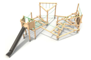 Clamber Stack Zio with Stainless Steel Slide from the Clamber Stacks® range